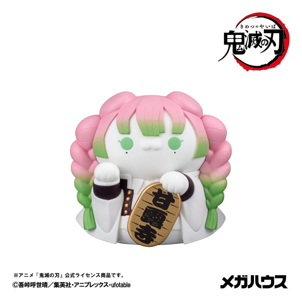 Demon Slayer: Kimetsu no Yaiba Mega Cat Project Minifiguren 6 cm Demon Slayer Fortune Cats ver. 02 Blind Box Display (8) (Repeat) - Preorder - ETA: 25.11.2026
