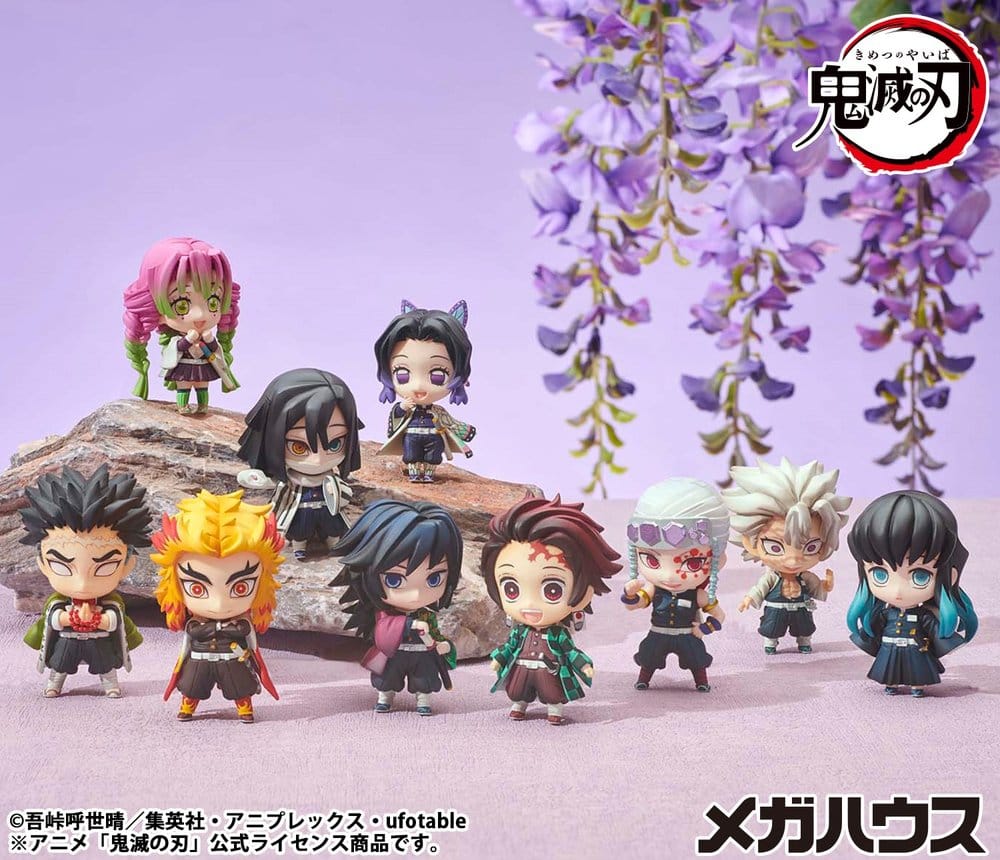 Demon Slayer Kimetsu no Yaiba Sammelfiguren Tanjiro & Friends 5 cm Sortiment (8)    - Preorder - ETA: 25.09.2026