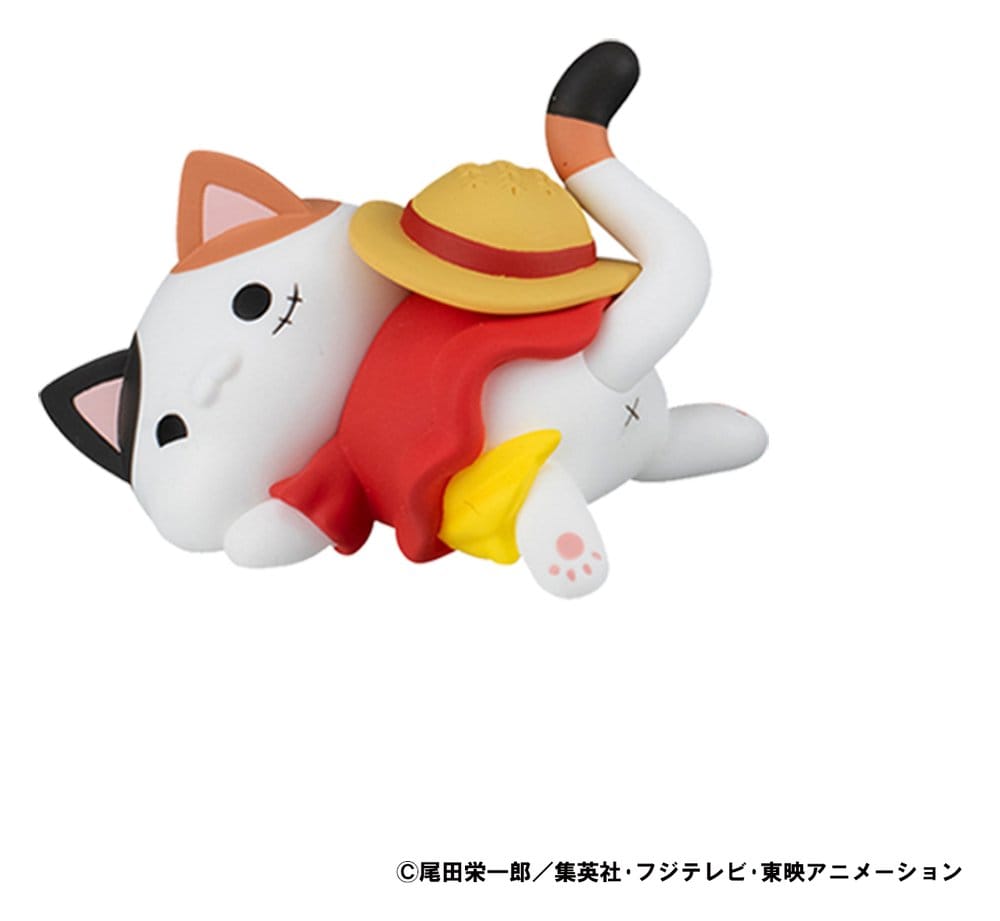 One Piece Mega Cat Project Sammelfiguren Egghead NyanPieceNyan! Stickie! 3 cm Sortiment (8)     - Preorder - ETA: 25.09.2026