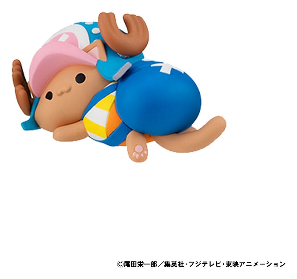 One Piece Mega Cat Project Sammelfiguren Egghead NyanPieceNyan! Stickie! 3 cm Sortiment (8)     - Preorder - ETA: 25.09.2026