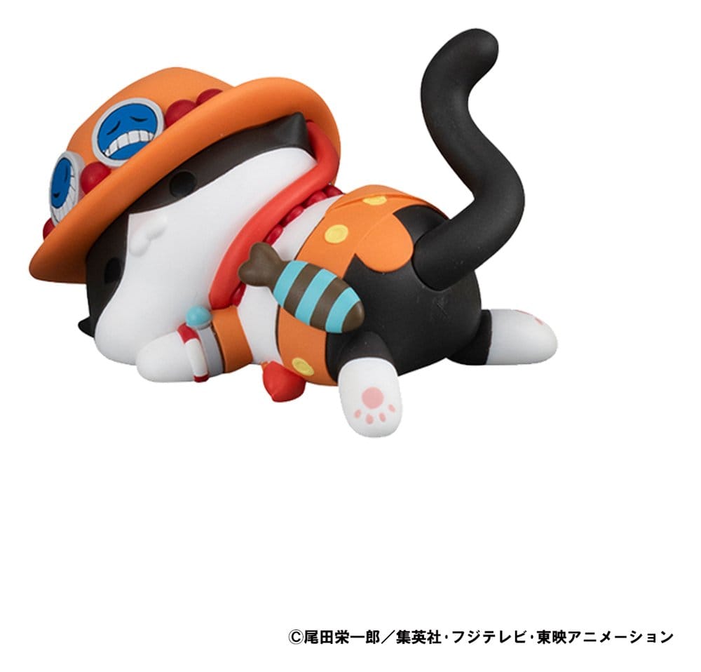 One Piece Mega Cat Project Sammelfiguren Egghead NyanPieceNyan! Stickie! 3 cm Sortiment (8)     - Preorder - ETA: 25.09.2026
