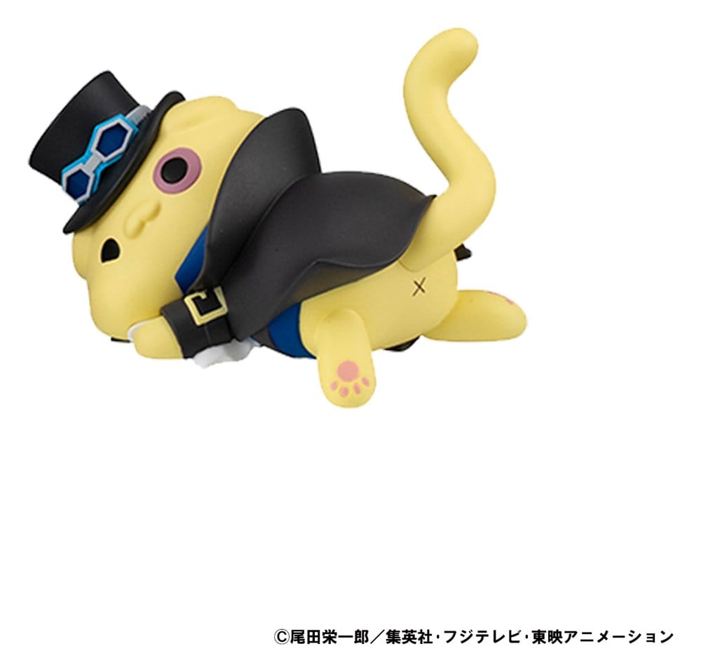 One Piece Mega Cat Project Sammelfiguren Egghead NyanPieceNyan! Stickie! 3 cm Sortiment (8)     - Preorder - ETA: 25.09.2026