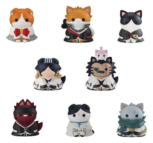 Bleach Mega Cat Project Minifiguren 3 cm Thousand-Year Blood War Bleach Nyan Blind Box Display (8) (Repeat) - Preorder - ETA: 25.10.2026