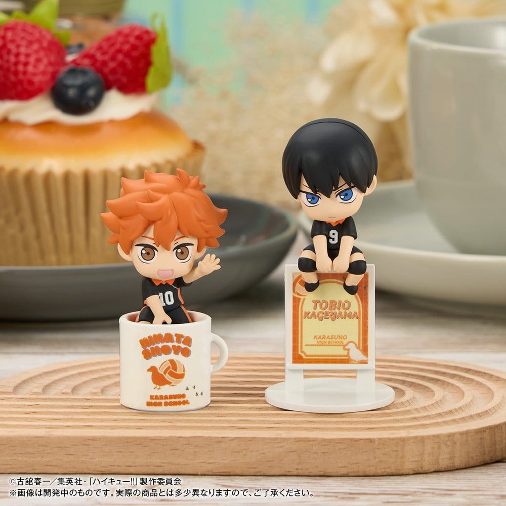 Haikyu!! Ochatomo Series Sammelfiguren 4 cm Blind Box Sortiment (6)    - Preorder - ETA: 25.09.2026