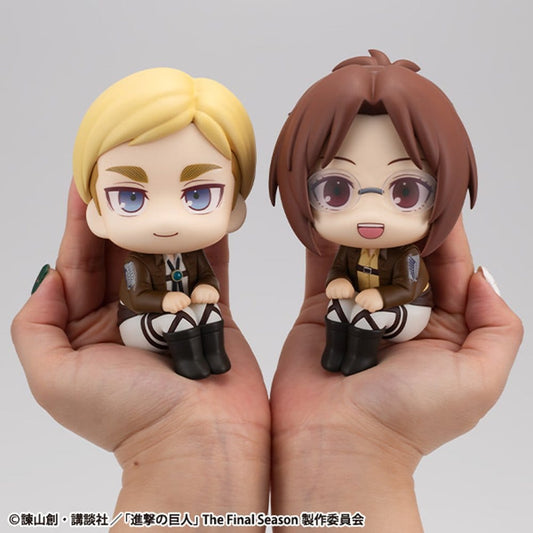 Attack on Titan Look Up PVC Statuen Hange Zoe & Erwin Smith (with gift) 11 cm            - Preorder - ETA: 25.09.2026