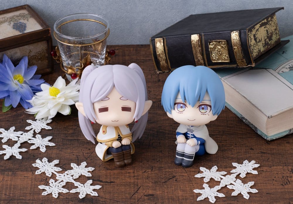 Frieren: Beyond Journey's End Look Up PVC Statuen Frieren Droopy Face Ver. & Himmel 11 cm (with gift)                     - Preorder - ETA: 25.09.2026
