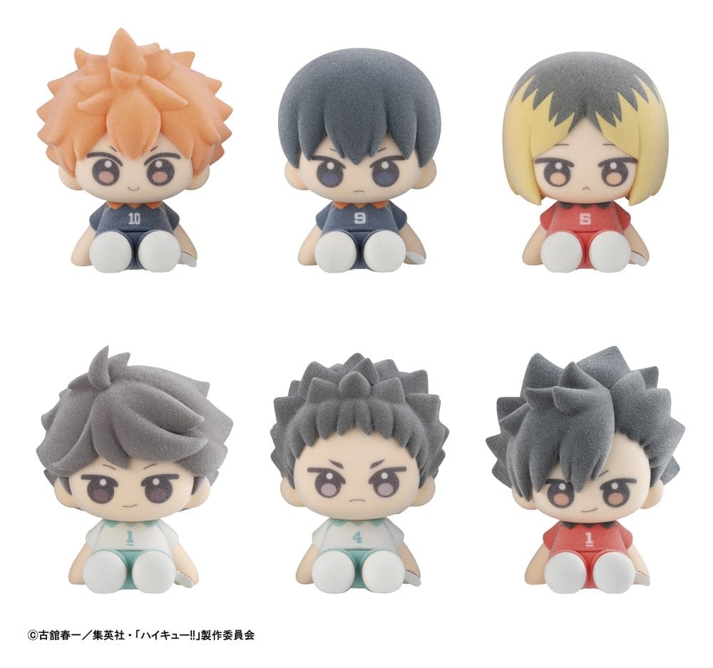 Haikyu!! Nuippo Minifiguren 6 cm Blind Box Display (6) - Preorder - ETA: 25.02.2027