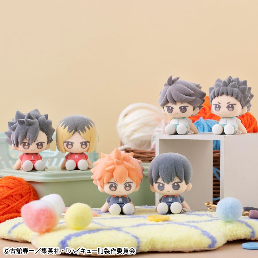 Haikyu!! Nuippo Minifiguren 6 cm Blind Box Display (6) - Preorder - ETA: 25.02.2027
