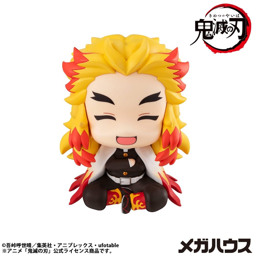 Demon Slayer: Kimetsu no Yaiba Look Up PVC Statue Rengoku Kyoujurou Smile Ver. 11 cm   - Preorder - ETA: 25.09.2026