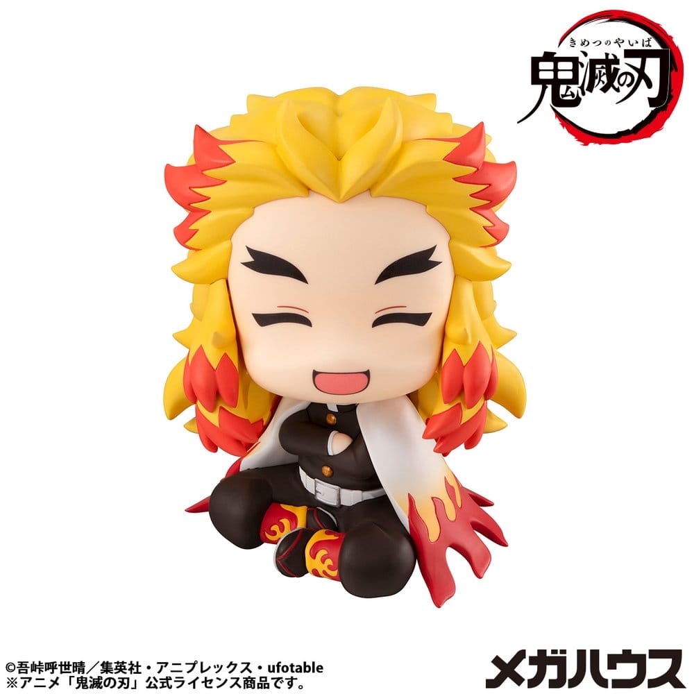 Demon Slayer: Kimetsu no Yaiba Look Up PVC Statue Rengoku Kyoujurou Smile Ver. 11 cm   - Preorder - ETA: 25.09.2026