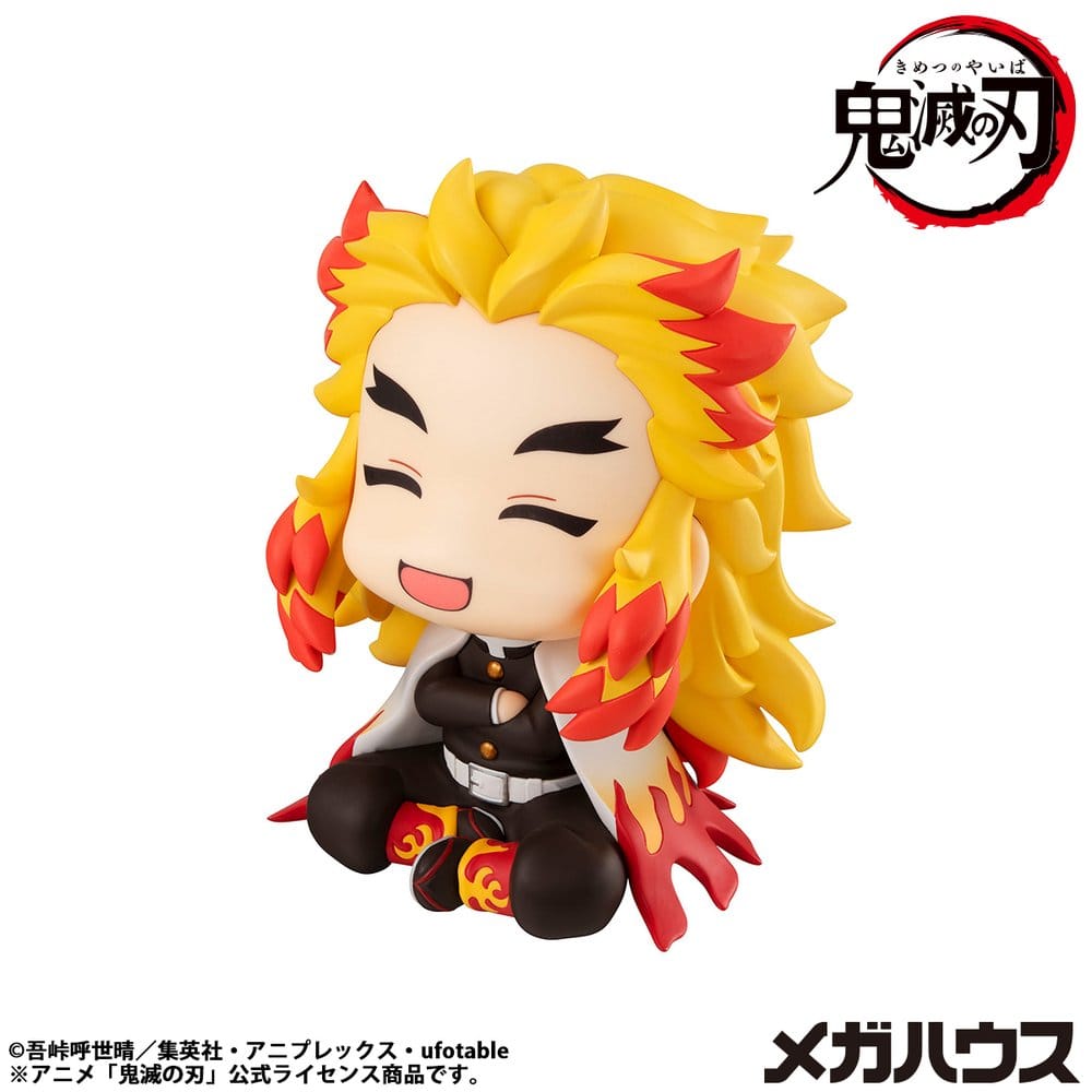 Demon Slayer: Kimetsu no Yaiba Look Up PVC Statue Rengoku Kyoujurou Smile Ver. 11 cm   - Preorder - ETA: 25.09.2026