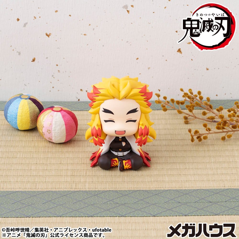 Demon Slayer: Kimetsu no Yaiba Look Up PVC Statue Rengoku Kyoujurou Smile Ver. 11 cm   - Preorder - ETA: 25.09.2026