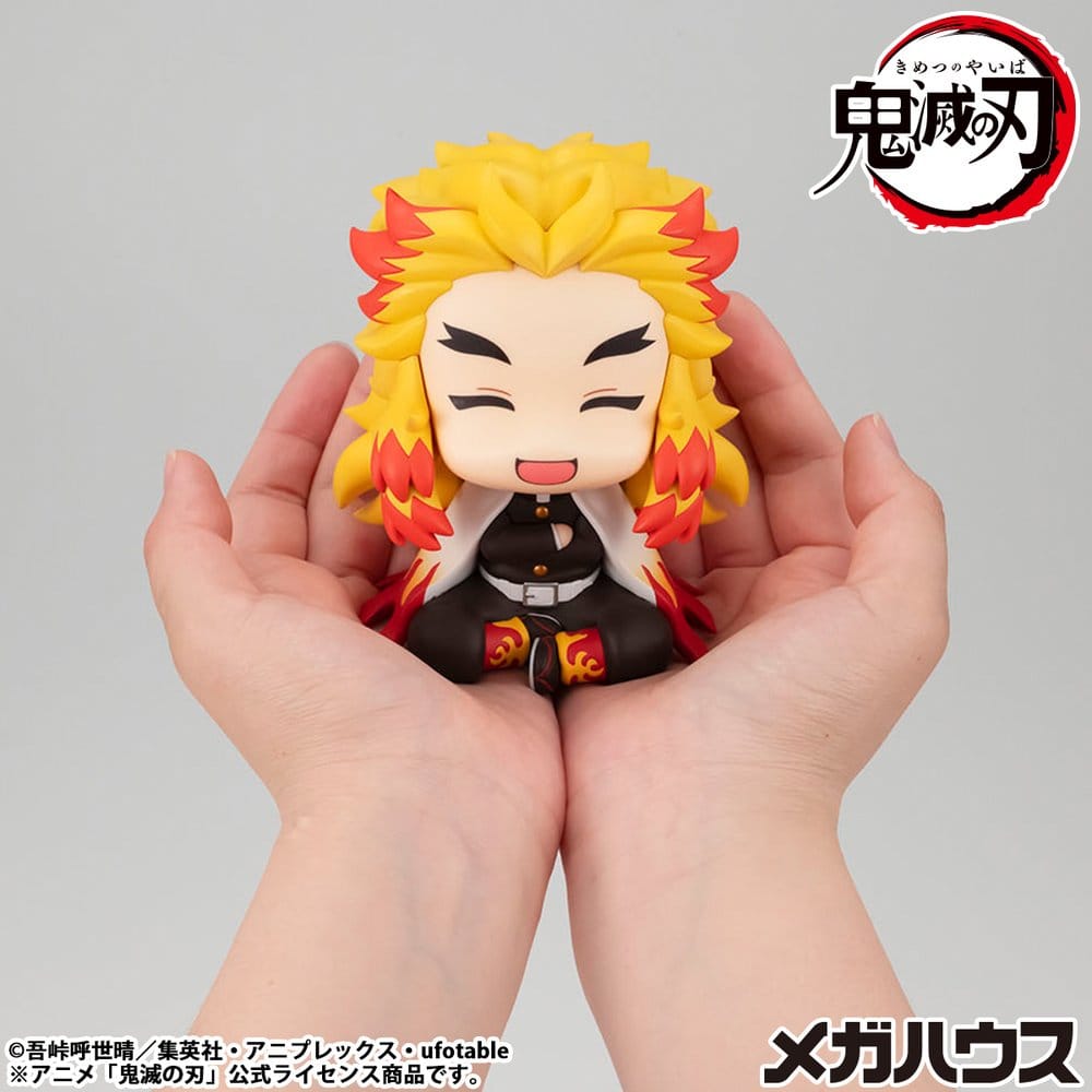 Demon Slayer: Kimetsu no Yaiba Look Up PVC Statue Rengoku Kyoujurou Smile Ver. 11 cm   - Preorder - ETA: 25.09.2026