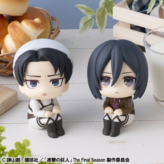 Attack on Titan Look Up PVC Statuen Levi Cleaning up Ver. & Mikasa Ackerman (with gift) 11 cm            - Preorder - ETA: 25.10.2026