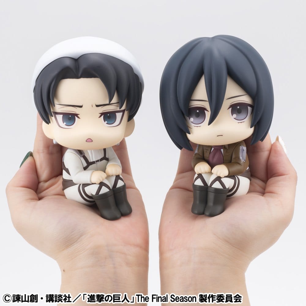 Attack on Titan Look Up PVC Statuen Levi Cleaning up Ver. & Mikasa Ackerman (with gift) 11 cm            - Preorder - ETA: 25.10.2026