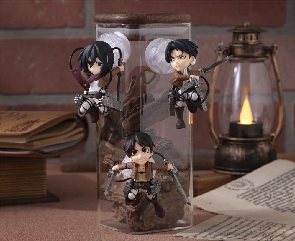 Attack on Titan Tobimas Minifiguren Blind Box Sortiment (6) - Preorder - ETA: 25.02.2027