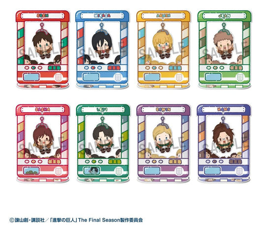 Attack on Titan Acryl Figuren Chara Catcher 9 cm Blind Box Display (8)                    - Preorder - ETA: 25.10.2026