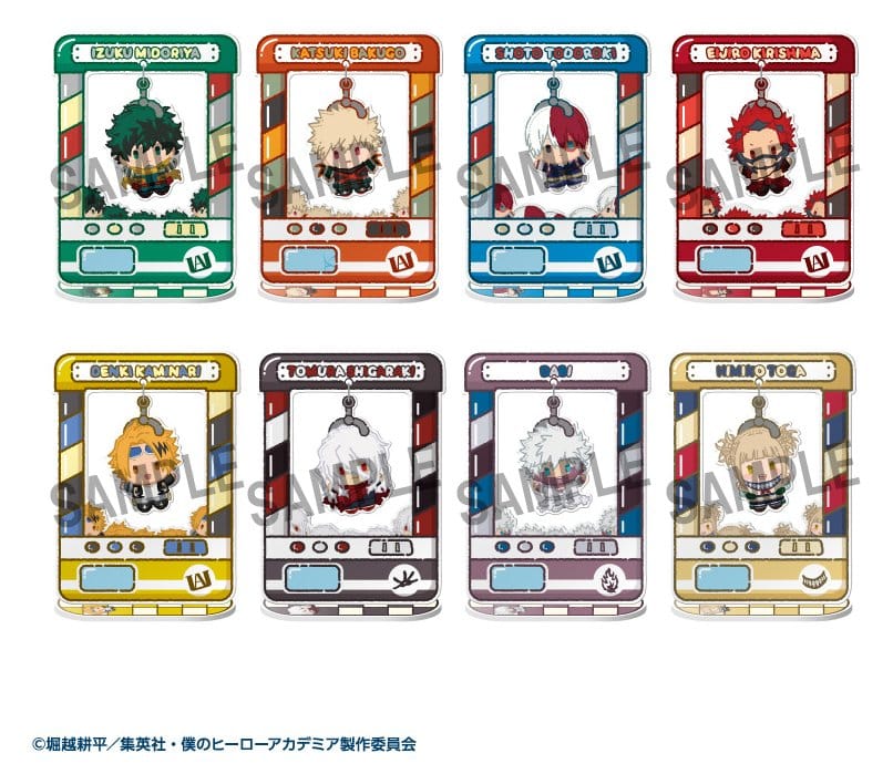 My Hero Academia Chara Catcher Acryl-Figuren 10 cm Vol.2 Blind Box Display (8) (Repeat) - Preorder - ETA: 25.10.2026