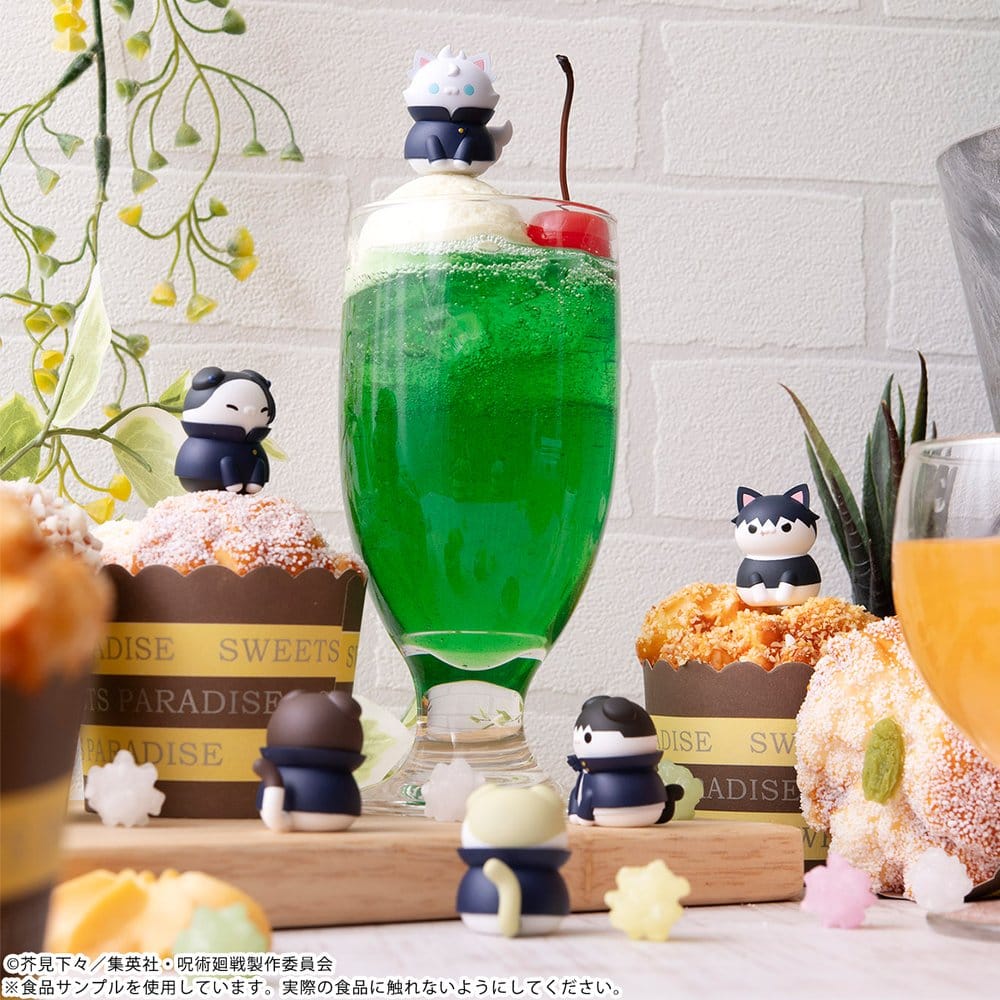 Jujutsu Kaisen Mega Cat Project Jujutsu Cats Hidden Inventory/Premature Death Ver. Minifiguren 3 cm Blind Box Display (8) (Repeat) - Preorder - ETA: 25.01.2027