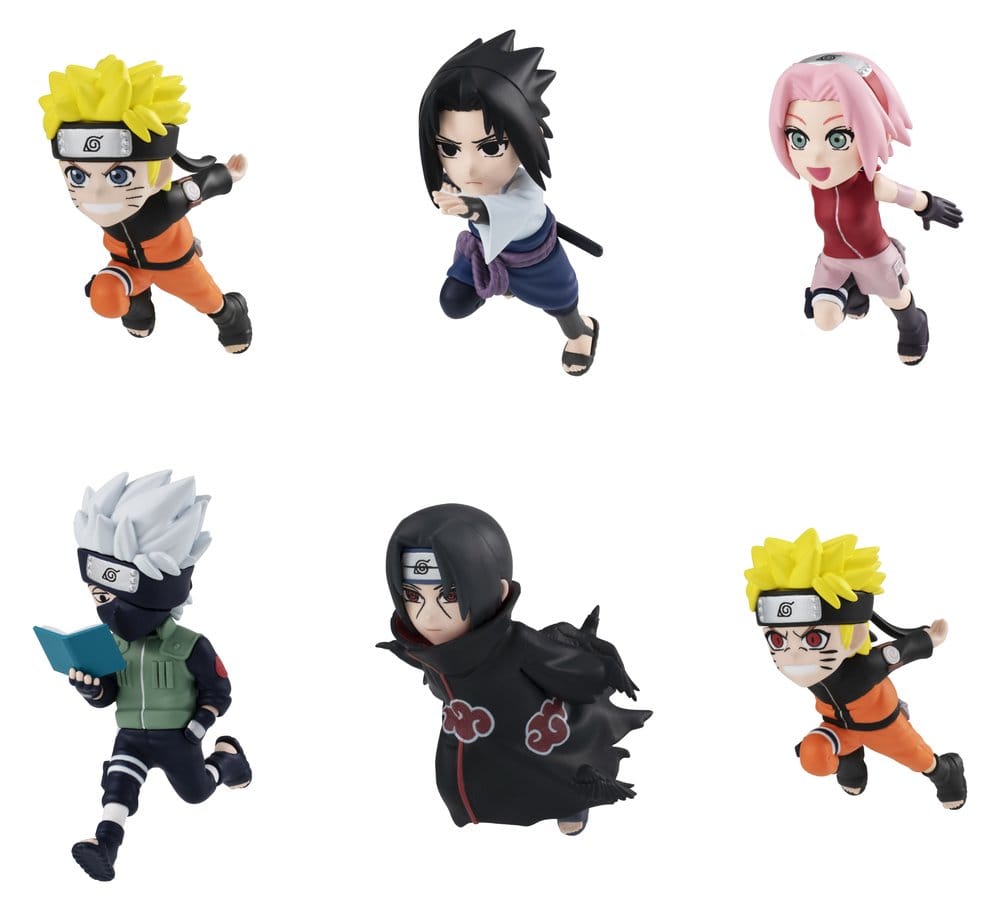 Naruto Shippuden Tobimas Minifiguren 5 cm Blind Box Display (6) - Preorder - ETA: 25.05.2027