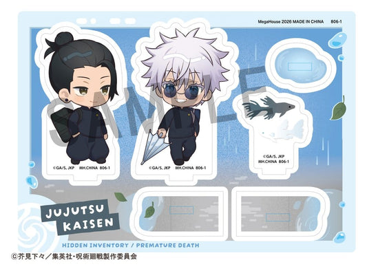 Jujutsu Kaisen Buddycolle Acrylaufsteller 5th Anniversary A Suguru Geto & Satoru Gojo (Hidden Inventory/Premature Death Ver.) 10 cm - Preorder - ETA: 25.11.2026