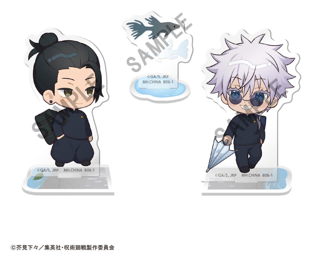Jujutsu Kaisen Buddycolle Acrylaufsteller 5th Anniversary A Suguru Geto & Satoru Gojo (Hidden Inventory/Premature Death Ver.) 10 cm - Preorder - ETA: 25.11.2026