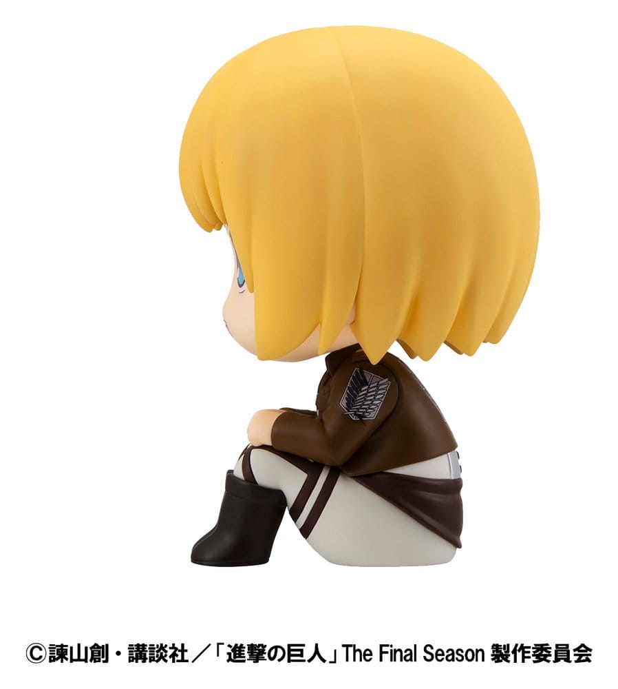 Attack on Titan Lookup PVC-Figuren 2er-Pack Armin Arlert & Eren Yeager Grumpy Ver. 11 cm (with gift) - Preorder - ETA: 25.11.2026