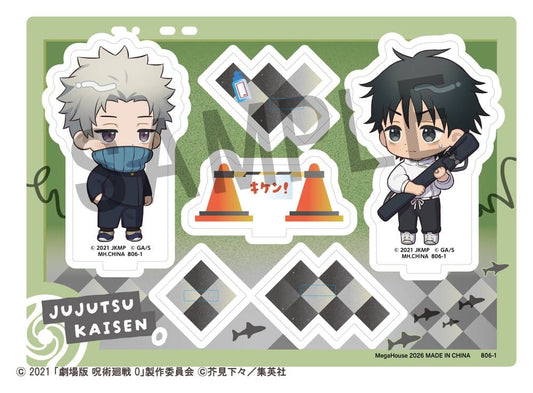Jujutsu Kaisen Buddycolle Acrylaufsteller 5th Anniversary B Toge Inumaki & Yuta Okkotsu (Jujutsu Kaisen 0) 10 cm - Preorder - ETA: 25.11.2026
