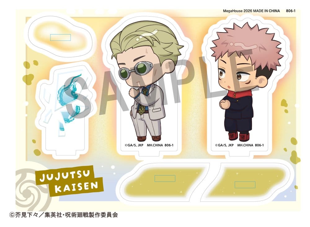Jujutsu Kaisen Buddycolle Acrylaufsteller 5th Anniversary D Kento Nanami & Yuji Itadori 10 cm - Preorder - ETA: 25.11.2026