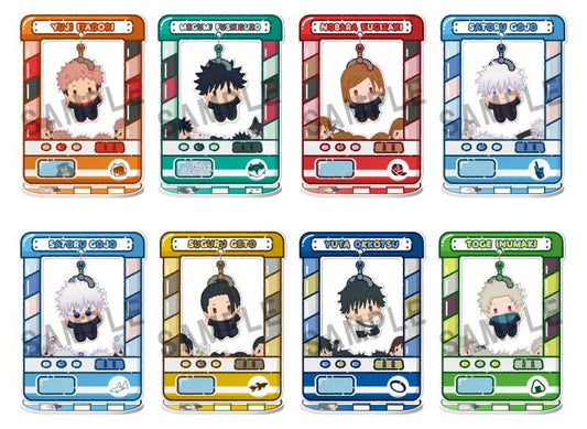 Jujutsu Kaisen Chara Catcher Acryl-Figuren Anime 5th Anniversary 9 cm Blind Box Sortiment (8) - Preorder - ETA: 25.11.2026