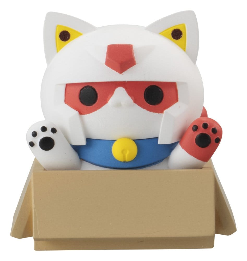 Gundam Mega Cat Project Minifiguren Nyandam We are the Earth Federation Forces! Blind Box Sortiment (8) (Repeat) - Preorder - ETA: 24.12.2026