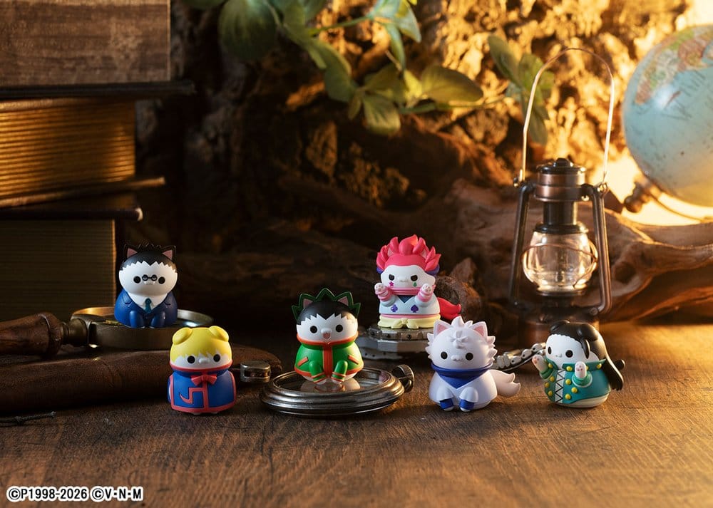 Hunter x Hunter Mega Cat Project Minifiguren Nyanter x Nyanter Hunter x Cat 3 cm Blind Box Sortiment (8) - Preorder - ETA: 25.02.2027