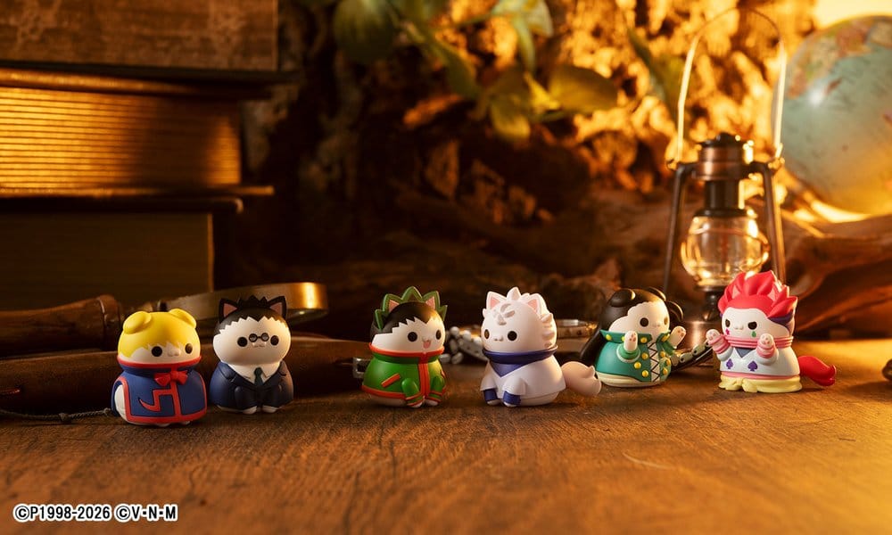 Hunter x Hunter Mega Cat Project Minifiguren Nyanter x Nyanter Hunter x Cat 3 cm Blind Box Sortiment (8) - Preorder - ETA: 25.02.2027