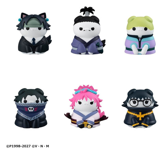 Hunter x Hunter Mega Cat Project Minifiguren Nyanter x Nyanter the Phantom Troupe x Cat 3 cm Blind Box Display (8) - Preorder - ETA: 25.03.2027