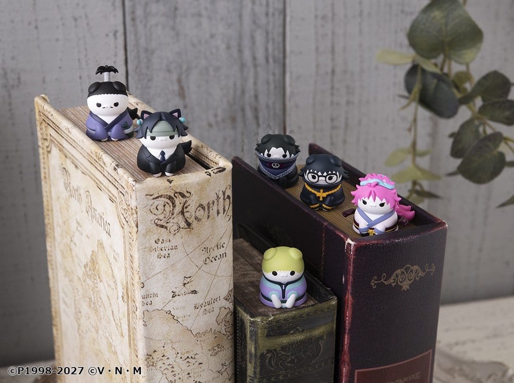 Hunter x Hunter Mega Cat Project Minifiguren Nyanter x Nyanter the Phantom Troupe x Cat 3 cm Blind Box Display (8) - Preorder - ETA: 25.03.2027