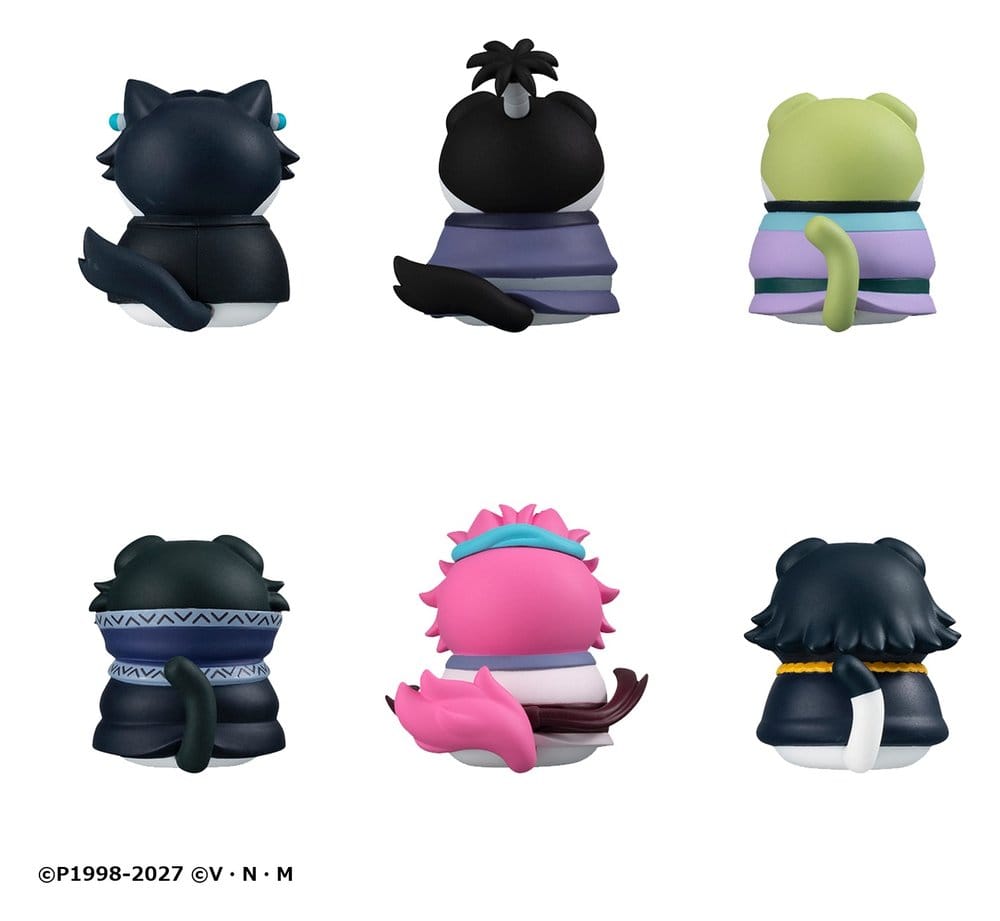 Hunter x Hunter Mega Cat Project Minifiguren Nyanter x Nyanter the Phantom Troupe x Cat 3 cm Blind Box Display (8) - Preorder - ETA: 25.03.2027