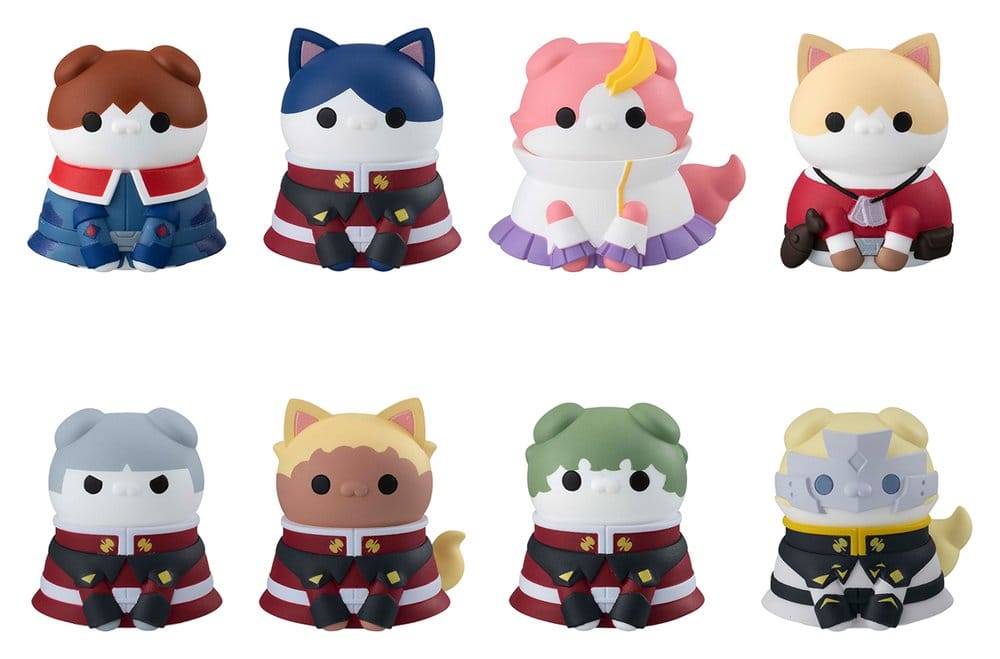 Mobile Suit Gundam SEED Mega Cat Project Minifiguren Nyandam SEED Cats in Disguise Blind Box Display (8) - Preorder - ETA: 25.01.2027