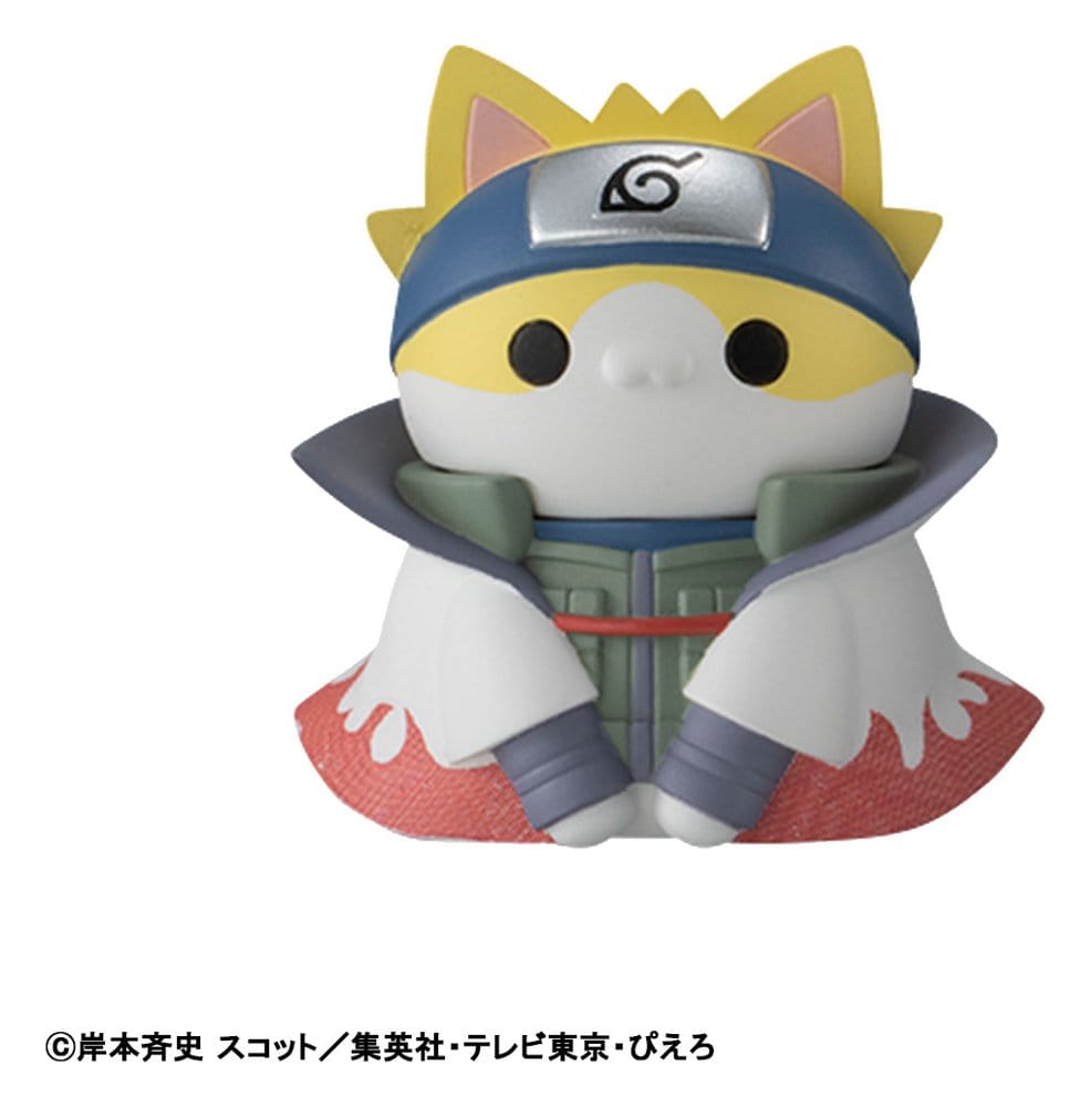 Naruto Shippuden Mega Cat Project Nyaruto! Once upon a time in Konoha village Minifiguren 3 cm Blind Box Display (8) (Repeat) - Preorder - ETA: 25.01.2027