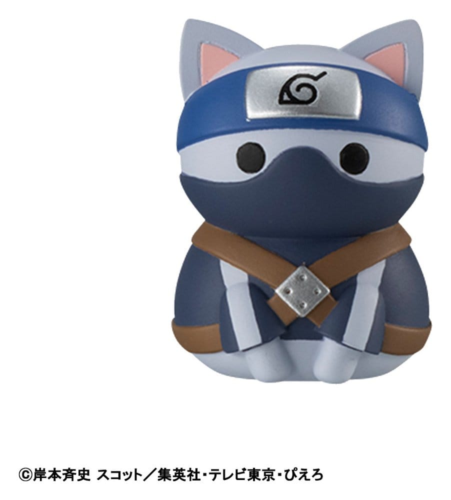 Naruto Shippuden Mega Cat Project Nyaruto! Once upon a time in Konoha village Minifiguren 3 cm Blind Box Display (8) (Repeat) - Preorder - ETA: 25.01.2027