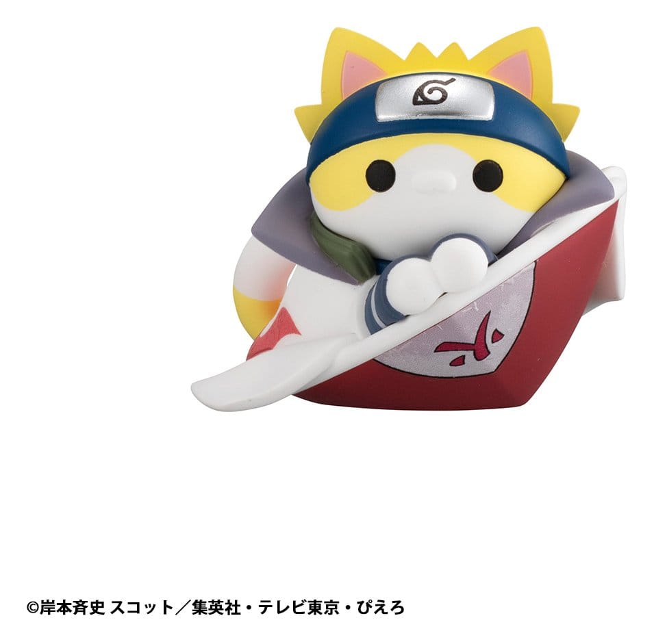 Naruto Shippuden Mega Cat Project Nyaruto! Minifiguren The bond between master and disciple ver. Blind Box Sortiment (8) (Repeat) - Preorder - ETA: 23.04.2027