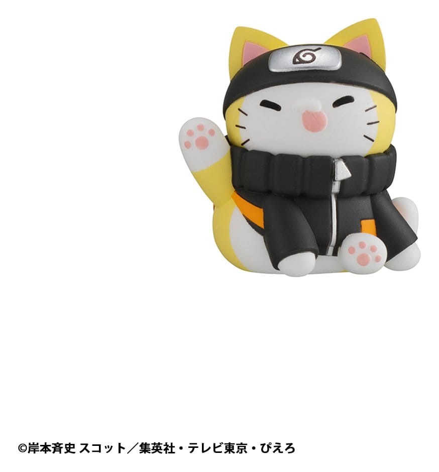 Naruto Shippuden Mega Cat Project Nyaruto! Minifiguren The bond between master and disciple ver. Blind Box Sortiment (8) (Repeat) - Preorder - ETA: 23.04.2027