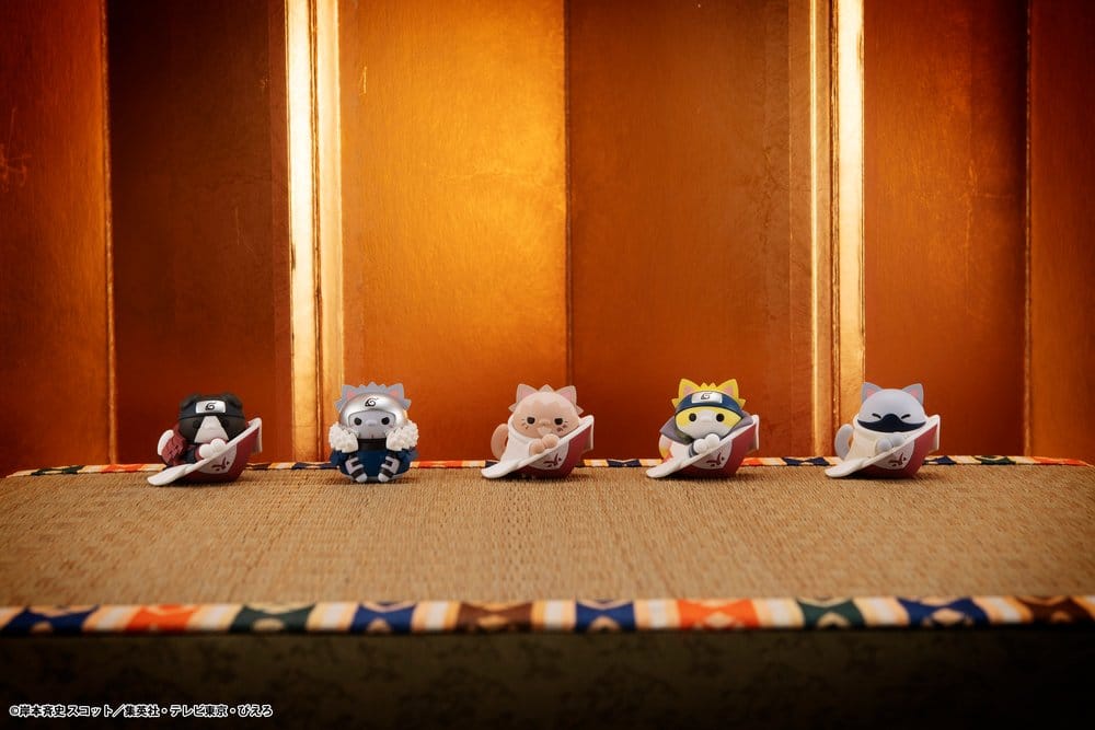 Naruto Shippuden Mega Cat Project Nyaruto! Minifiguren The bond between master and disciple ver. Blind Box Sortiment (8) (Repeat) - Preorder - ETA: 23.04.2027