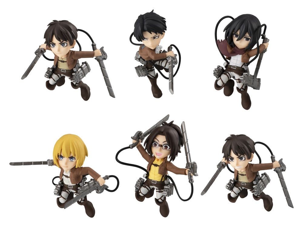 Attack on Titan Tobimas Minifiguren 6er-Pack (with gift) - Preorder - ETA: 25.02.2027
