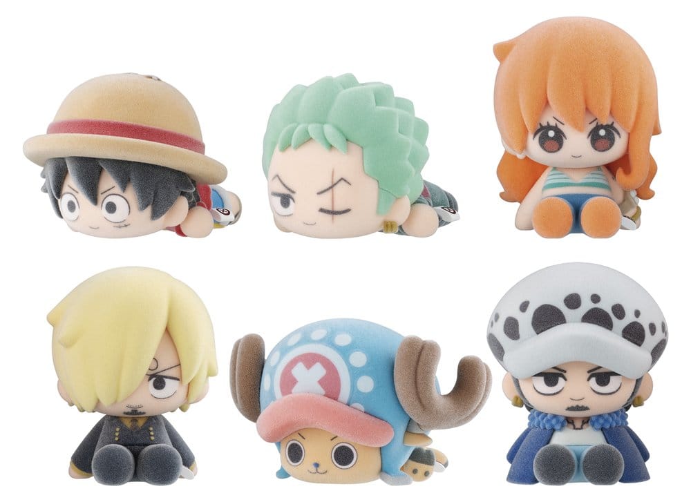 One Piece Nuippo Blind Box Minifiguren 6 cm Display (6) - Preorder - ETA: 25.01.2027