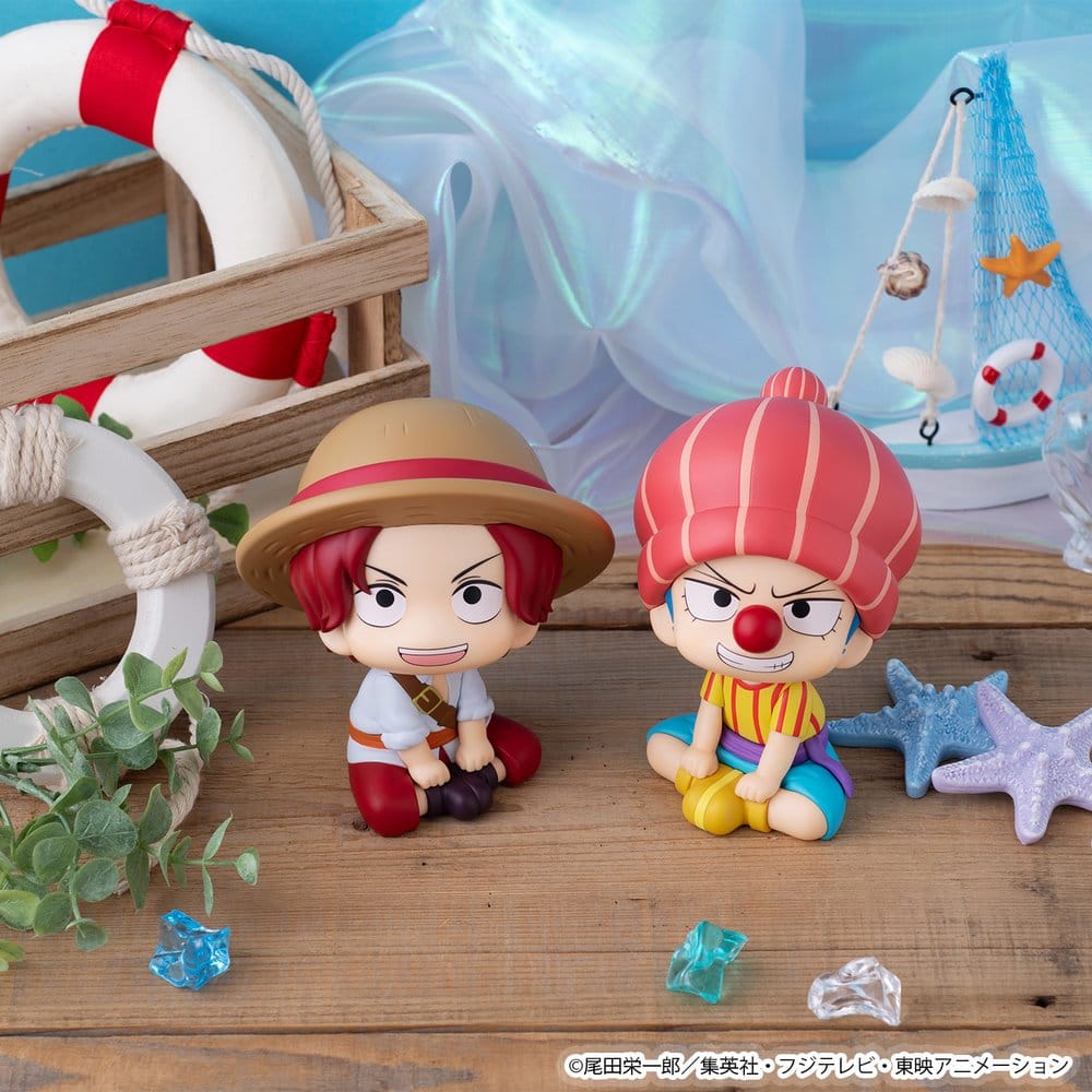One Piece Look Up PVC Figuren 2er-Pack Shanks & Buggy Childhood Ver. 11 cm (with gift) - Preorder - ETA: 25.02.2027
