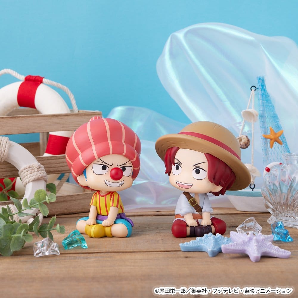 One Piece Look Up PVC Figuren 2er-Pack Shanks & Buggy Childhood Ver. 11 cm (with gift) - Preorder - ETA: 25.02.2027
