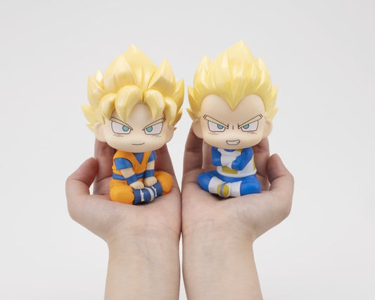 Dragon Ball DAIMA Look Up PVC Figuren 2er-Pack Super Saiyan Son Goku (mini) & Super Saiyan Vegeta (mini) 11 cm (with gift) - Preorder - ETA: 25.02.2027