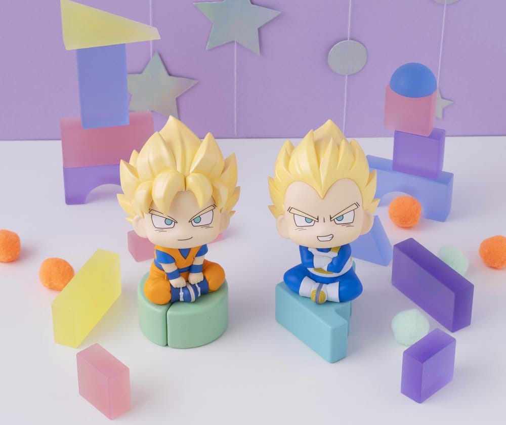 Dragon Ball DAIMA Look Up PVC Figuren 2er-Pack Super Saiyan Son Goku (mini) & Super Saiyan Vegeta (mini) 11 cm (with gift) - Preorder - ETA: 25.02.2027