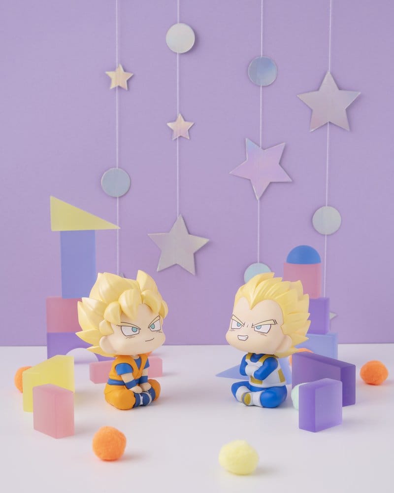 Dragon Ball DAIMA Look Up PVC Figuren 2er-Pack Super Saiyan Son Goku (mini) & Super Saiyan Vegeta (mini) 11 cm (with gift) - Preorder - ETA: 25.02.2027
