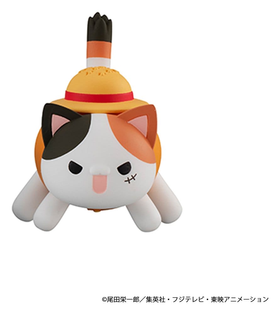 One Piece Mega Cat Project Nyan Piece Nyan! Luffy & the Seven Warlords of the Sea Minifiguren 3 cm Blind Box Display (8) (Repeat) - Preorder - ETA: 25.01.2027